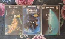Rarytas: Kasety VHS Star Wars Gwiezdne Wojny Oryginalna Trylogia 1991