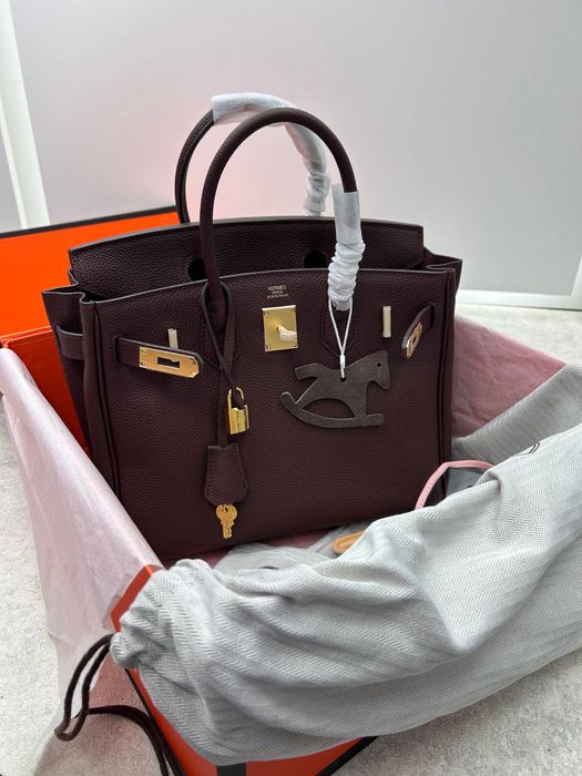 Сумочка в стилі Hermes Birkin 30