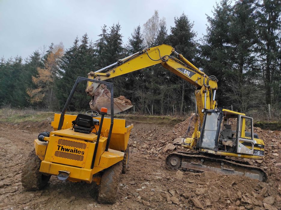 Usługi koparką,minikoparka,roboty ziemne  wozidła,wiertnica młot