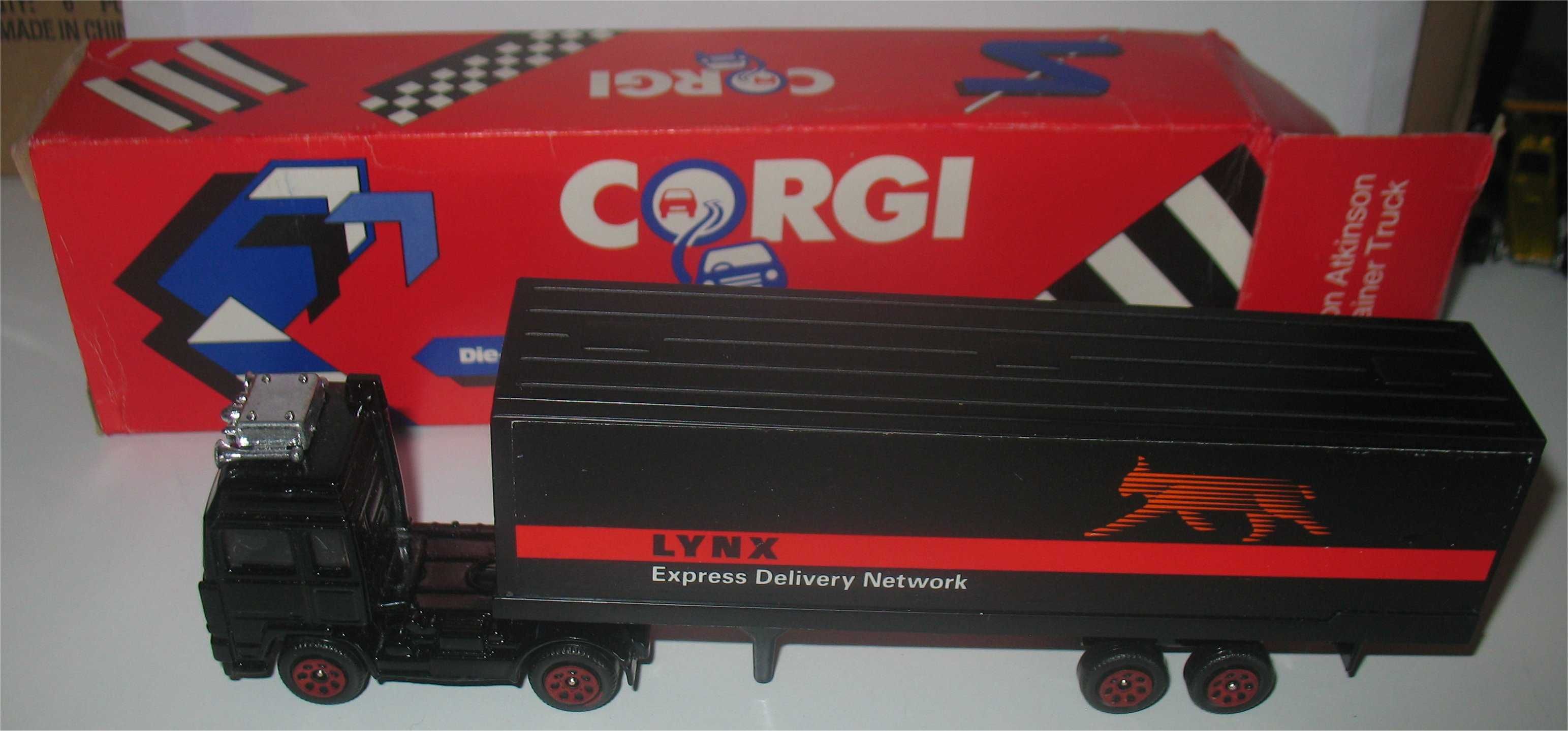 Corgi - Seddon Atkinson Container Truck-Lynx, Express Delivery Network