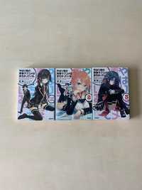 Light Novel Oregairu TOM/VOL 1-3 po japońsku/in japanese