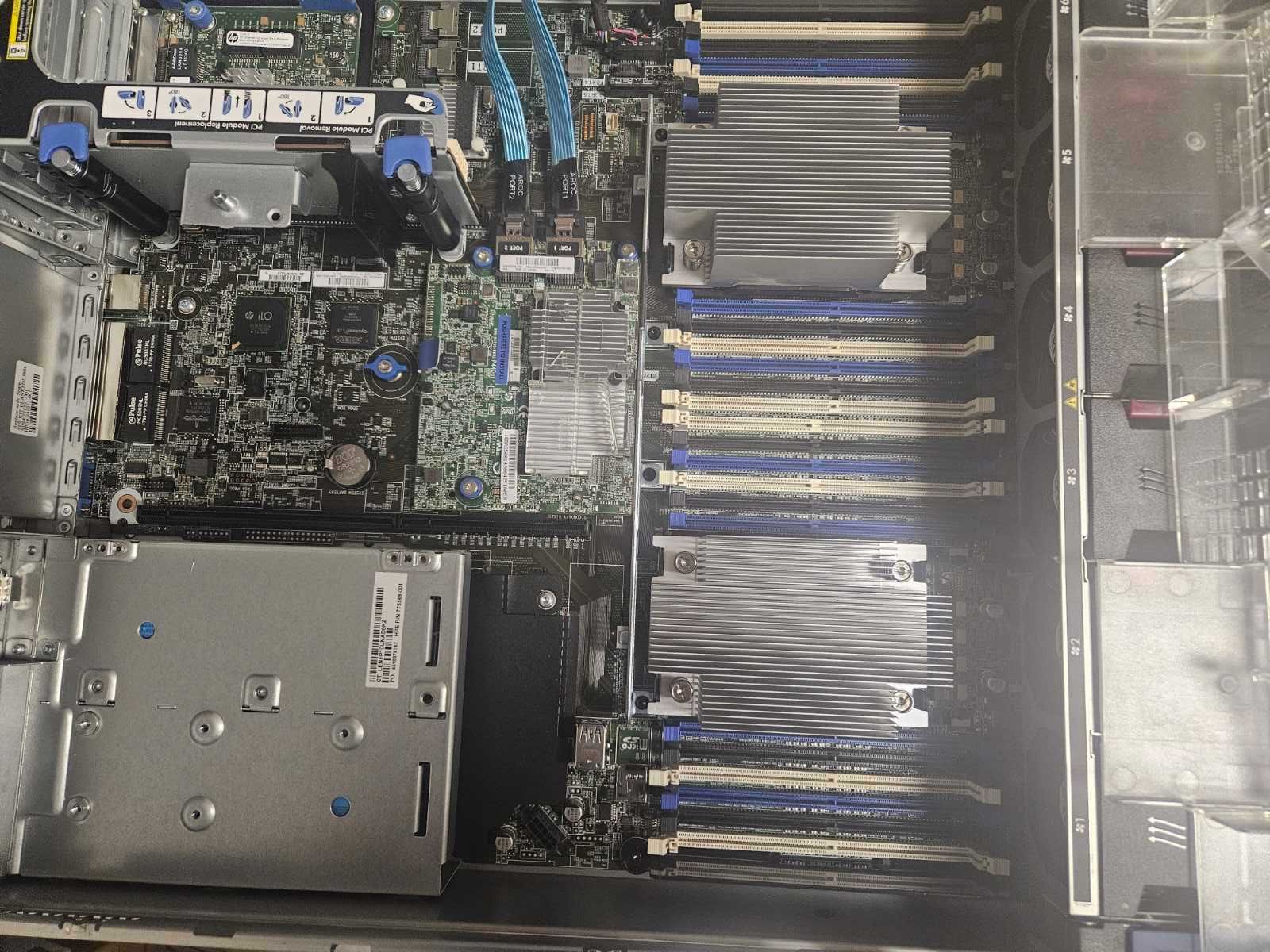Сервер HP DL380 g9 8sff 2x500w