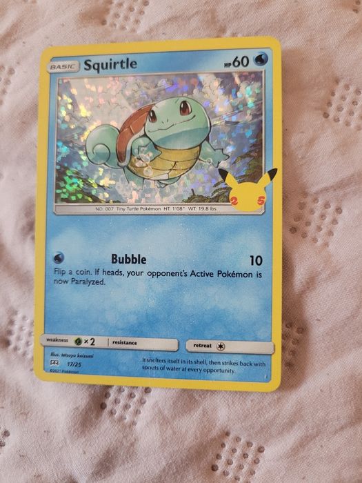 Karta pokemon Squirtle