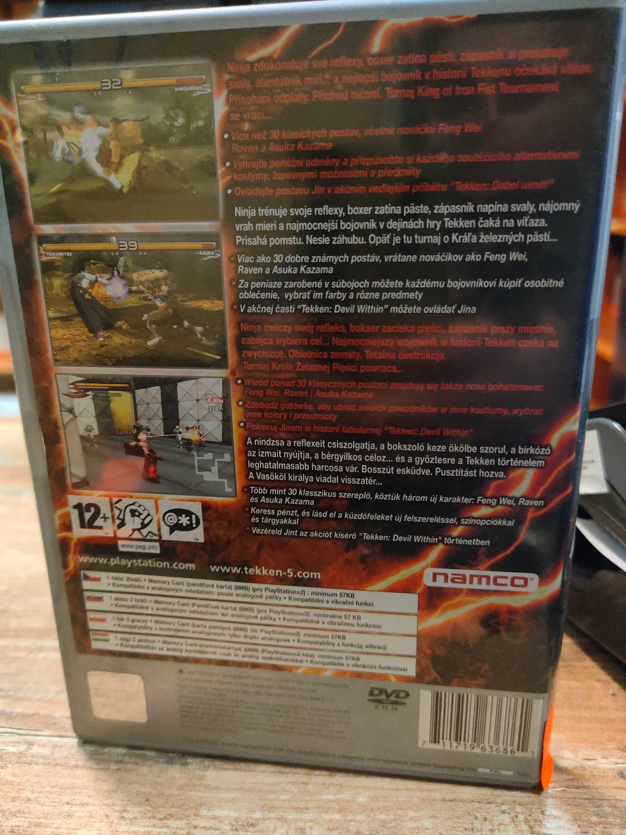 Tekken 5 PS2 Sklep Wysyłka Wymiana