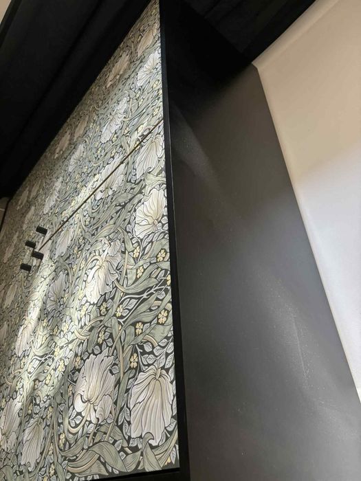 Komoda komody szafki szałwiowe wzory vintage shabby czarne zielone des