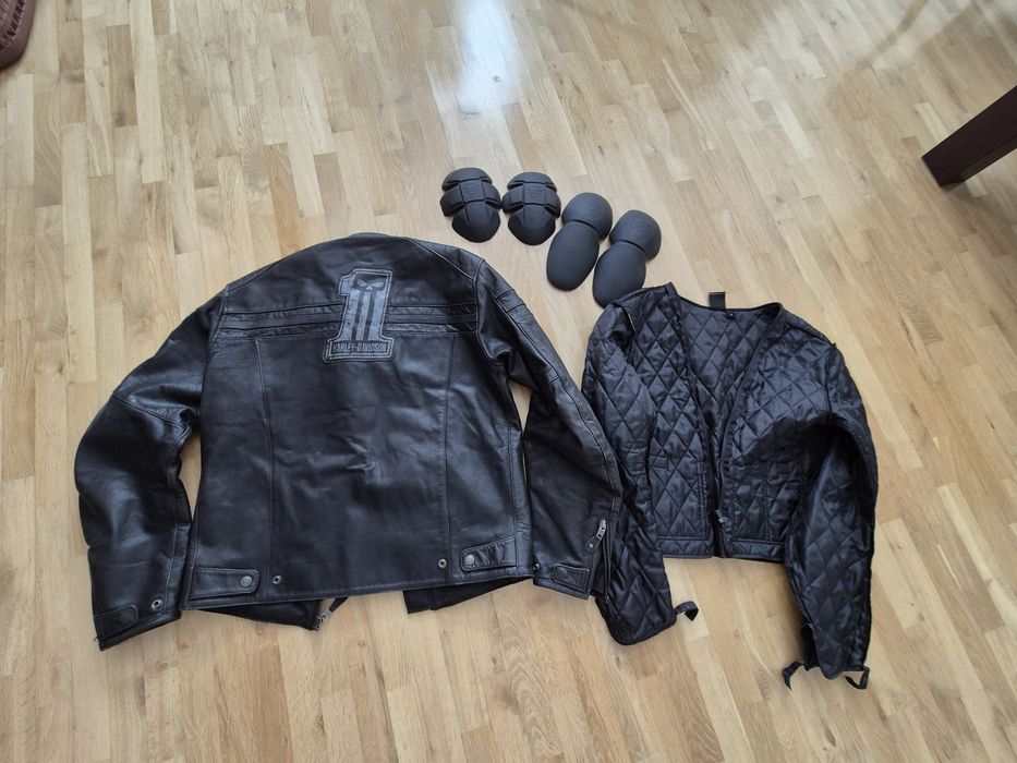 Harley Davidson Kurtka OrginalaSkull Leather Jacketroz L
