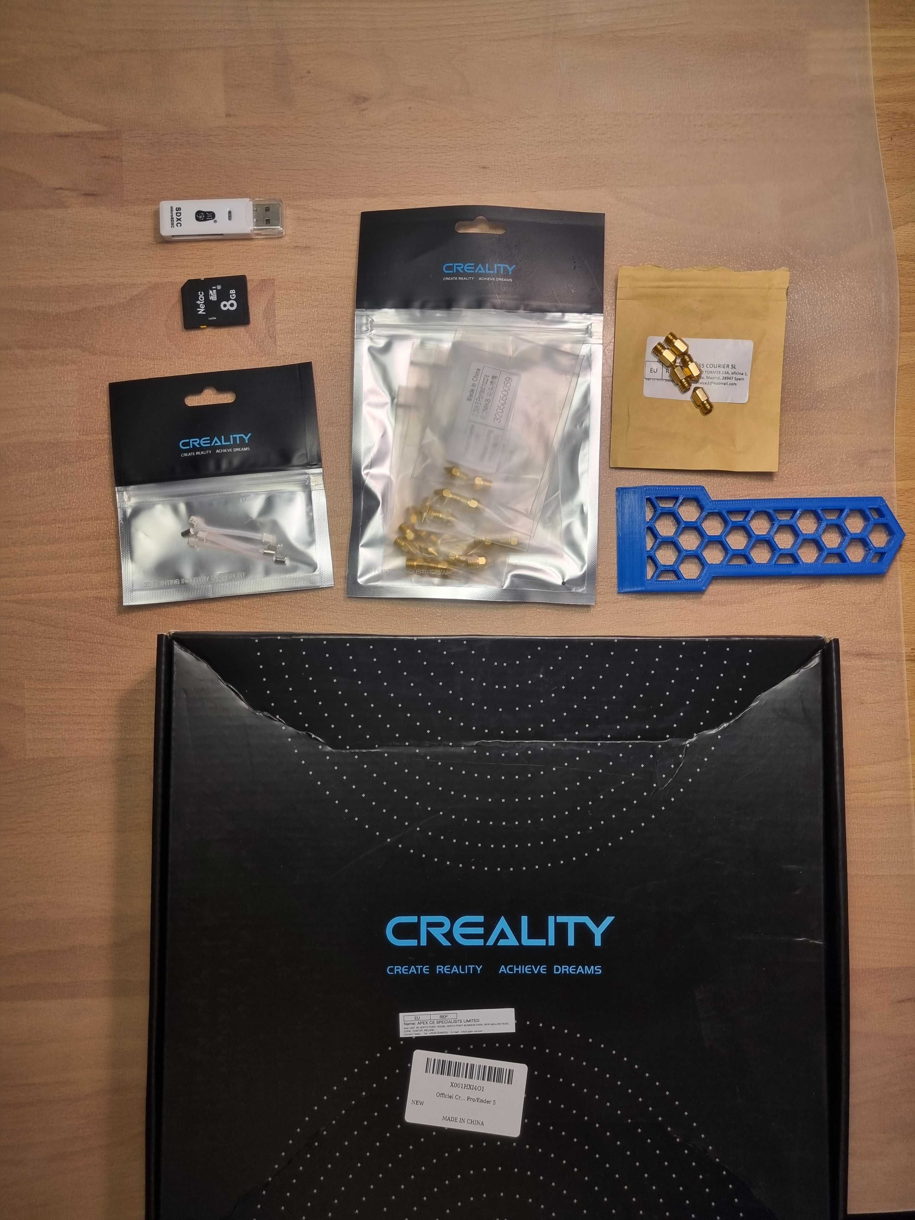 Impressora 3D Creality Ender 3 S1 + Mods e Bundle de vários Acessórios