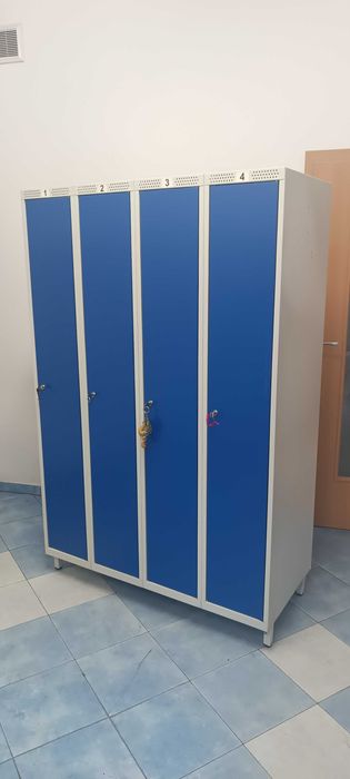 Szafka BHP ubraniowa Mega 4-drzwiowa