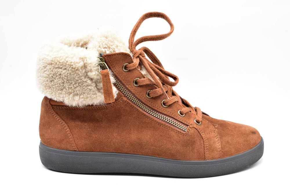 Skórzane miękkie botki Hotter  roz. 39