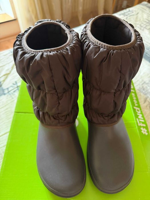 Зимові оригінальні Crocs Winter Puff Boot M8W10 / 40р / 26см / 14614