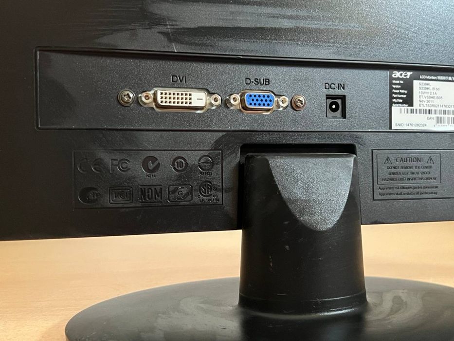 Монітор Acer / 23” / Full HD / TN