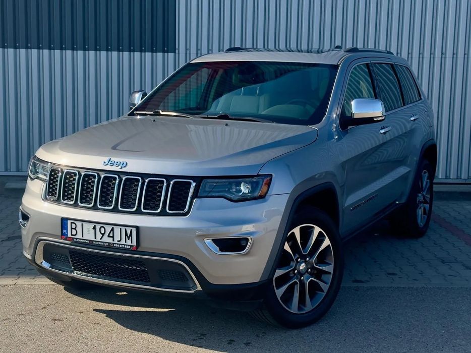 Jeep Grand Cherokee Wersja po Lift, Niski przebieg, jasne wnętrze