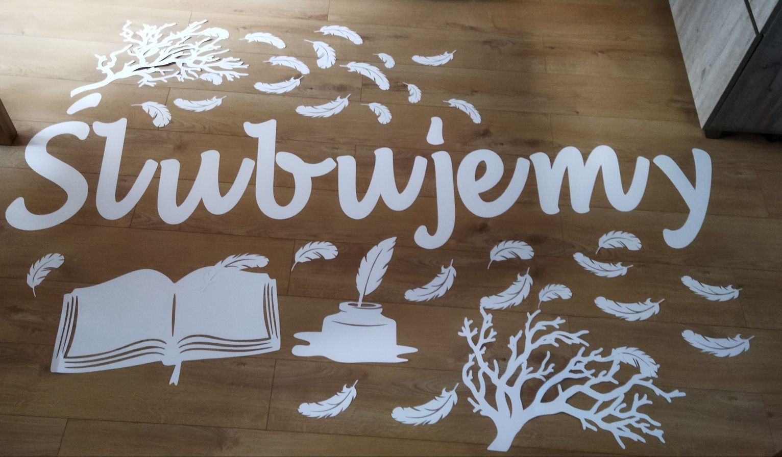 Ślubujemy dekoracja na ślubowanie na ucznia