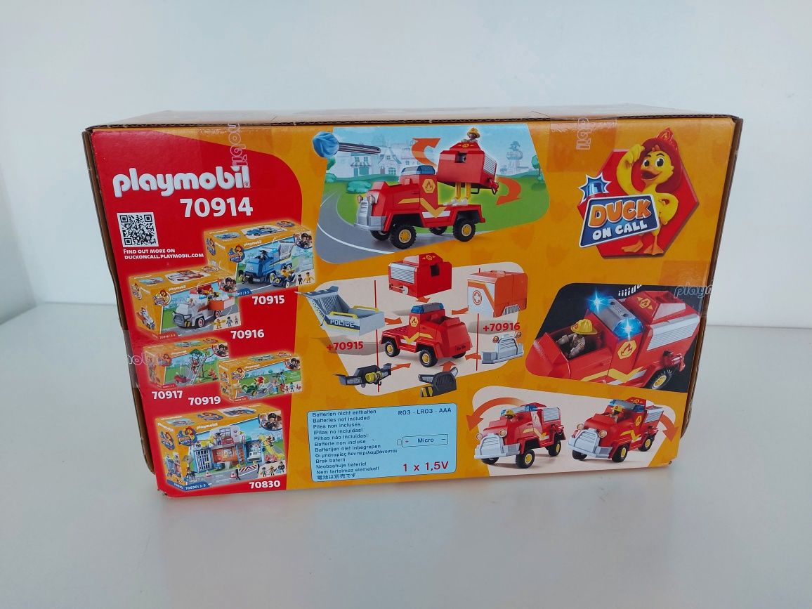 Wóz strażacki Playmobil 70914 Nowy