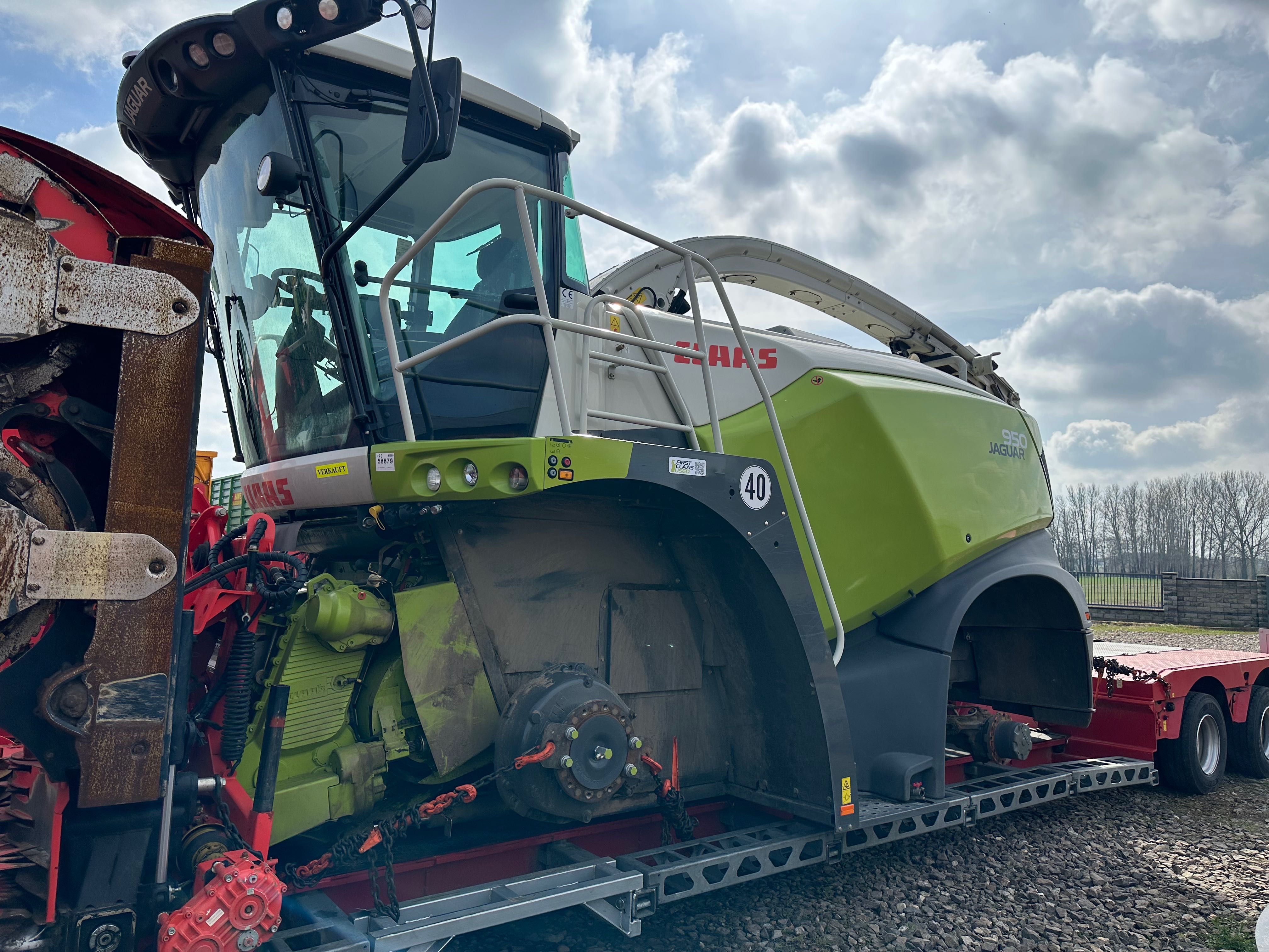 Claas Jaguar 950 z Niemiec typ 498