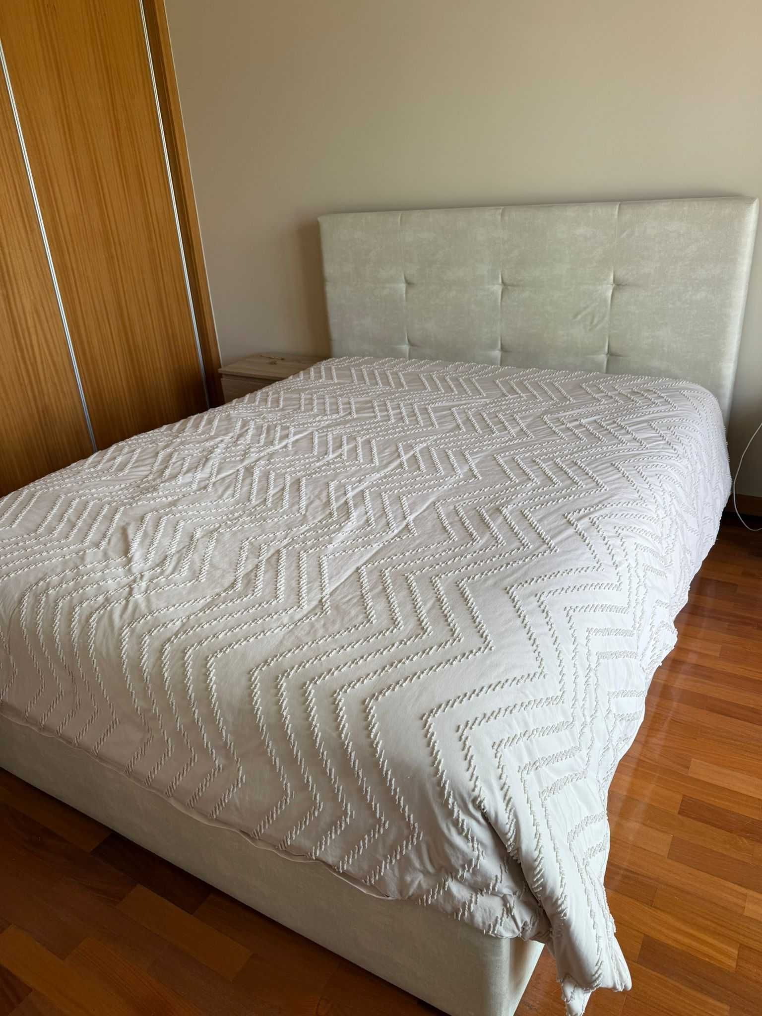 Cama Sommier + Colchão 200x160 cm