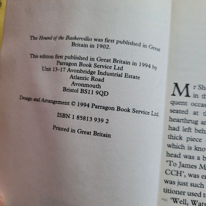 Sherlock Holmes Angielski Pies Baskervilów