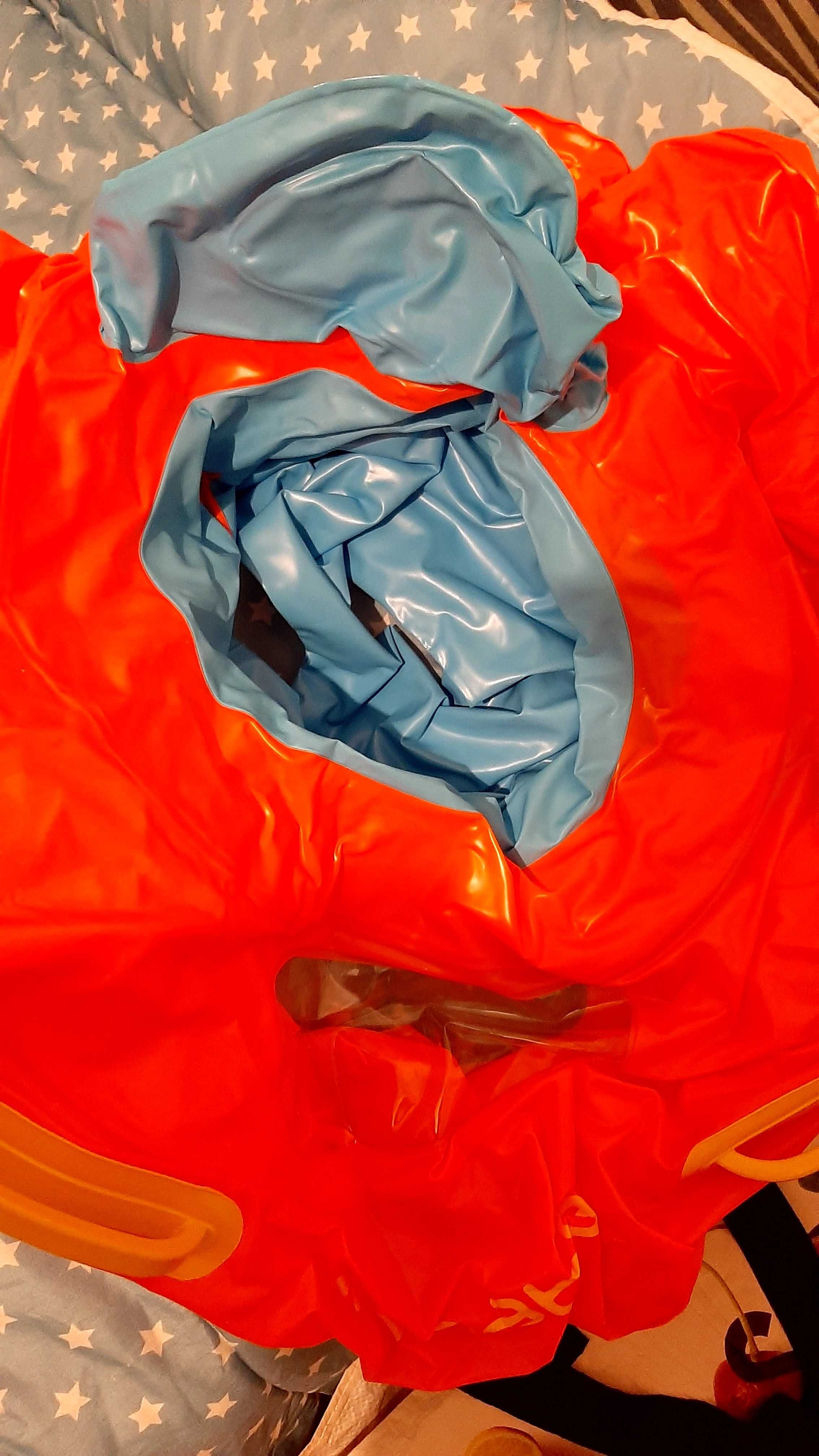 Boia Insuflável de Piscina com Assento para Bebé de 7-11 kg