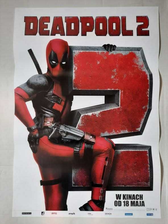 Plakat filmowy oryginalny - Deadpool 2