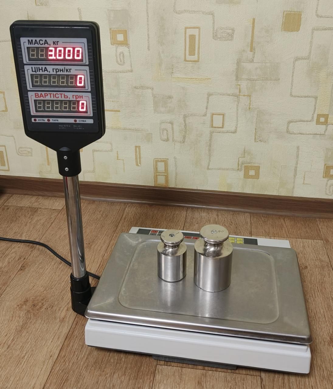 Весы, ваги ВТА 60/15-5-А, RS232, до 15 кг