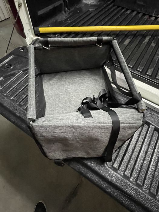 Assento de carro para cães extra estável
