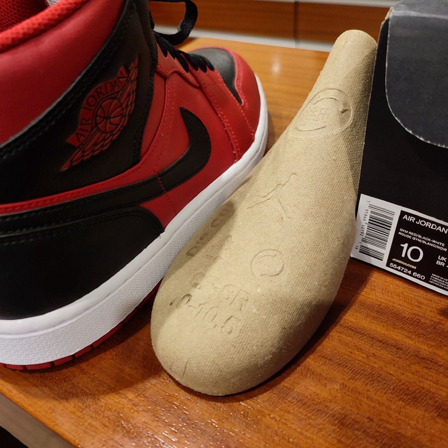 Nike Air Jordan 1MID [gym red]