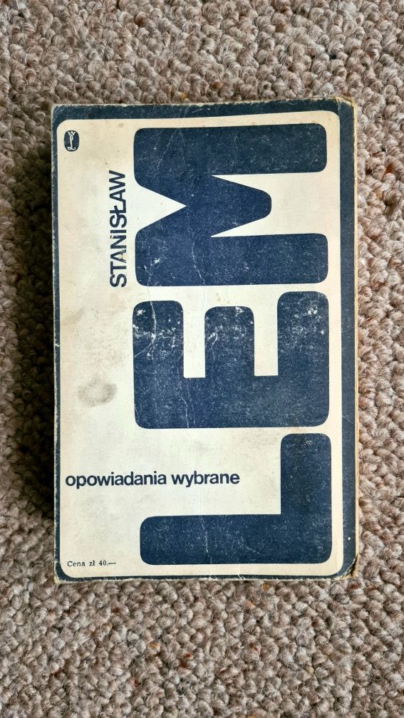 Stanisław Lem "Opowiadania wybrane" klasyka Science fiction antykwaria