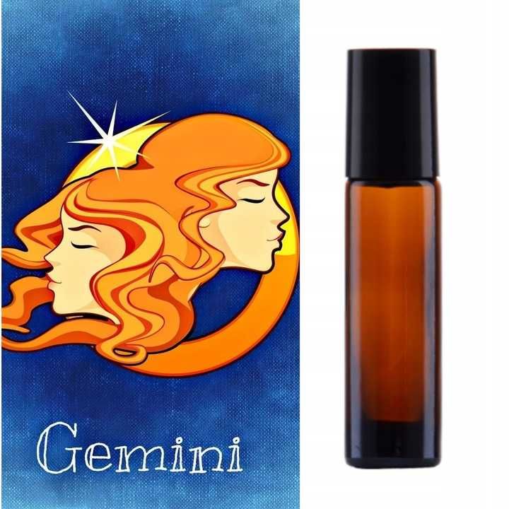 Naturalne perfumy damskie w olejku dla znaku zodiaku BLIŹNIĘTA
