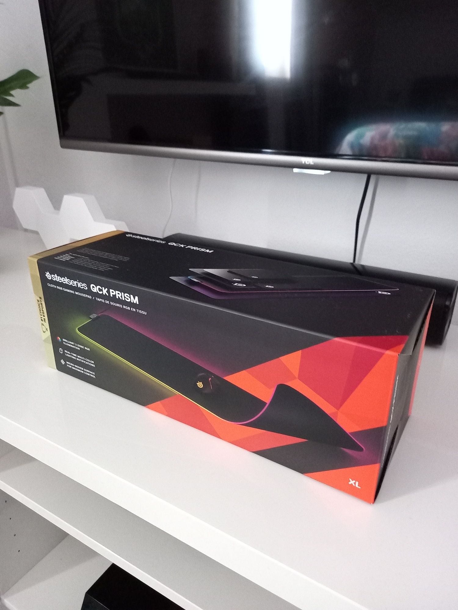 Tapete de rato/Mousepad steelseries qck prism rgb