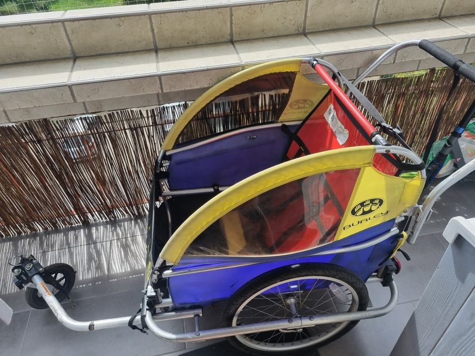 Przyczepka rowerowa Burley 2osobowa
