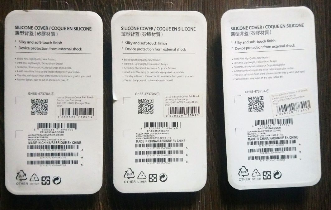 Чехол для Samsung A022/A02S/A725/A52/Note 10+