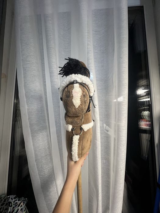 Hobby horse A4 brązowy