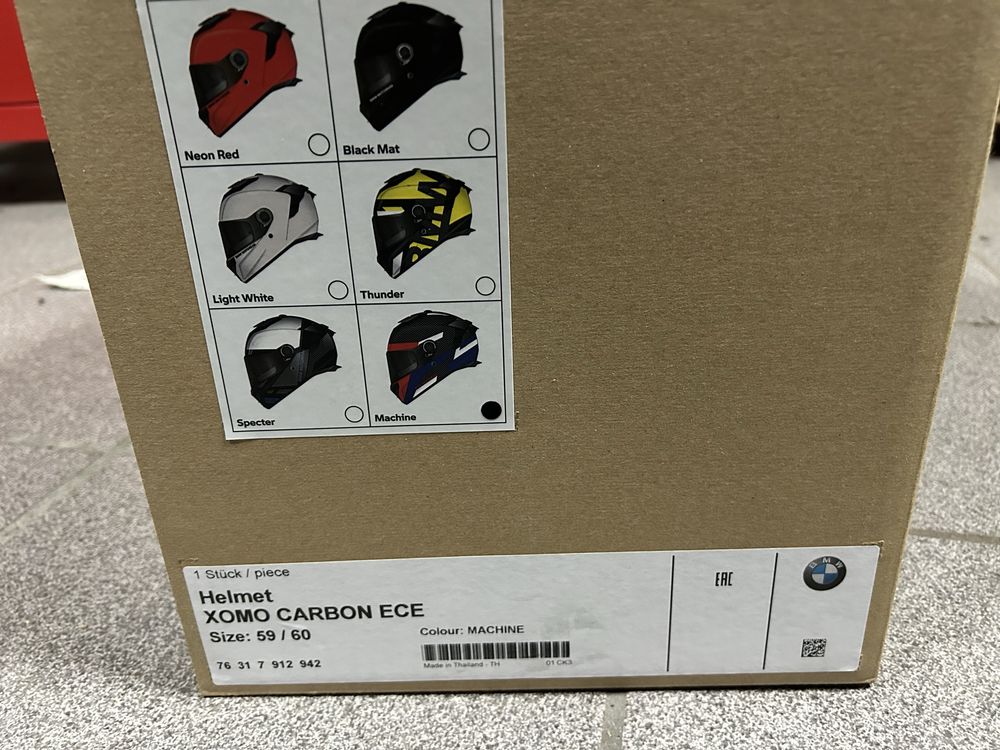 Capacete BMW Motorrad Xomo carbon