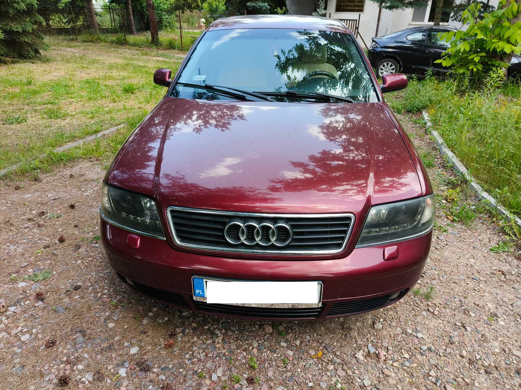 Sprzedam Audi A6 C5 2.4 z gazem, doinwestowany,  długie opłaty.