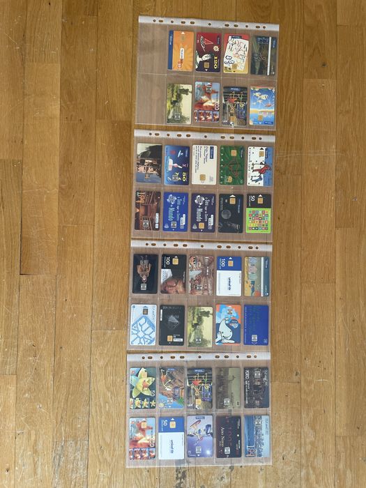 Cartoes telefonicos antigos