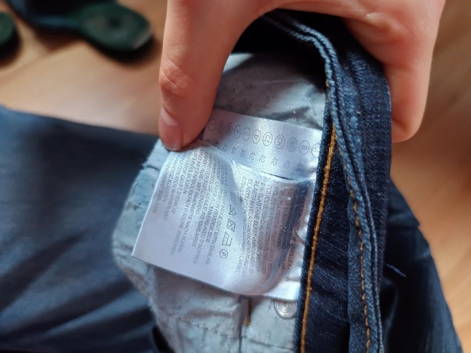 Spodnie damskie jeansy straight proste klasyczne mama style