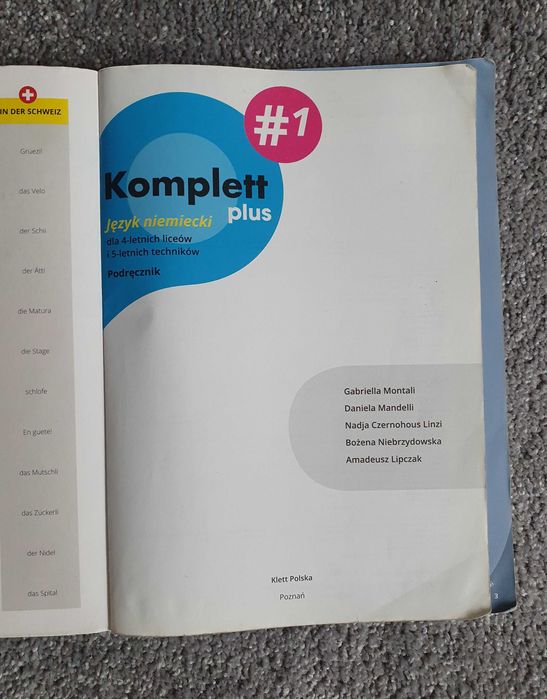 Komplett plus 1. Podręcznik zakres podstawowy