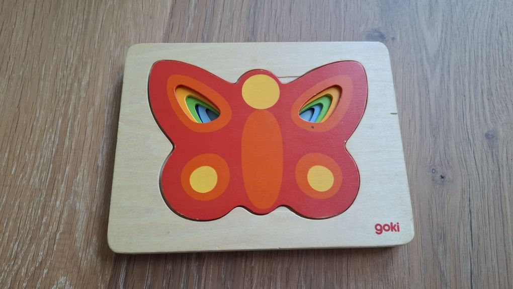 Zestaw gier dla roczniaka 1-2 lata puzzle układank gokii