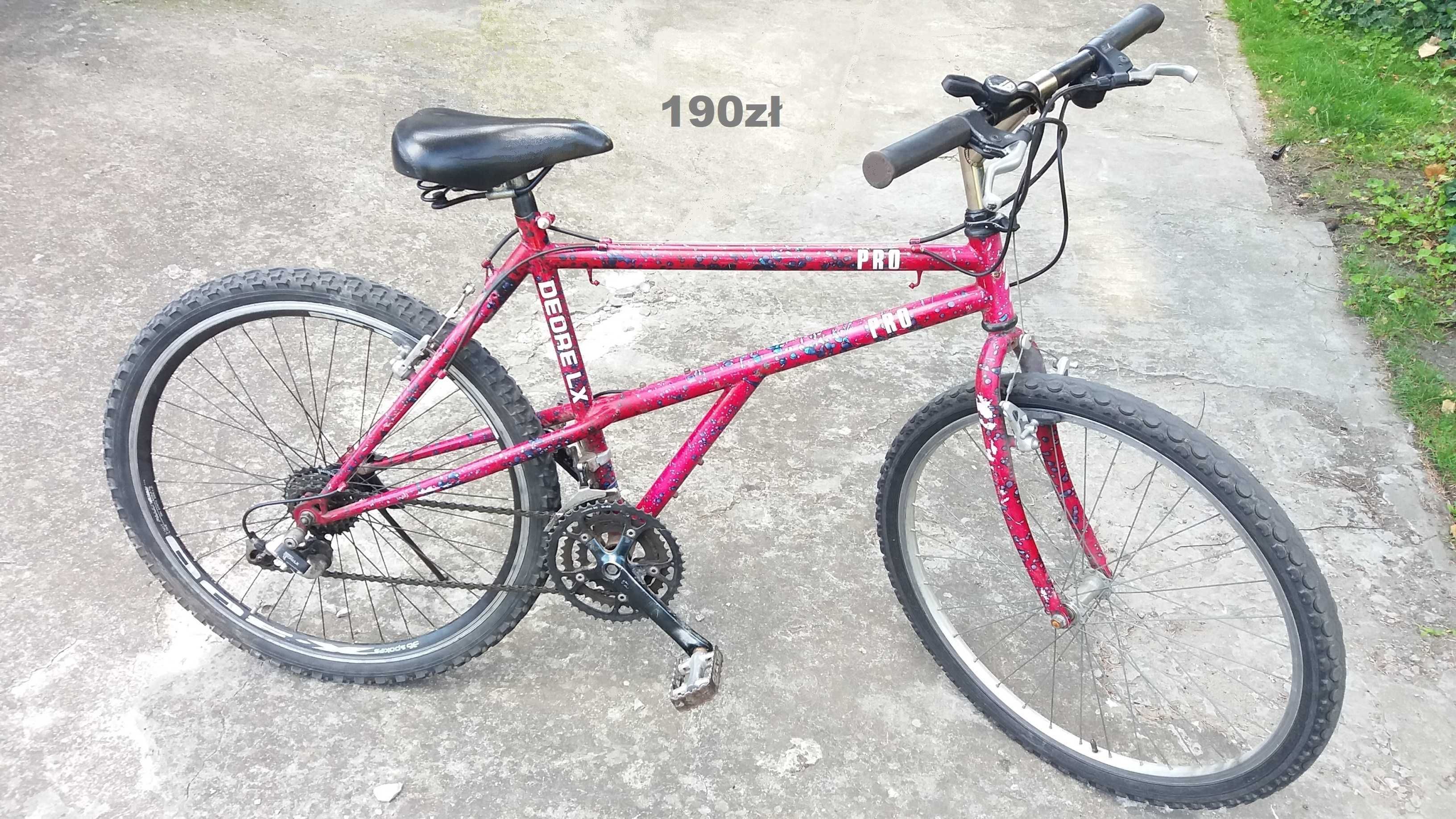 RIXE MTB Rower Górski koła 26" Super Stan i inne