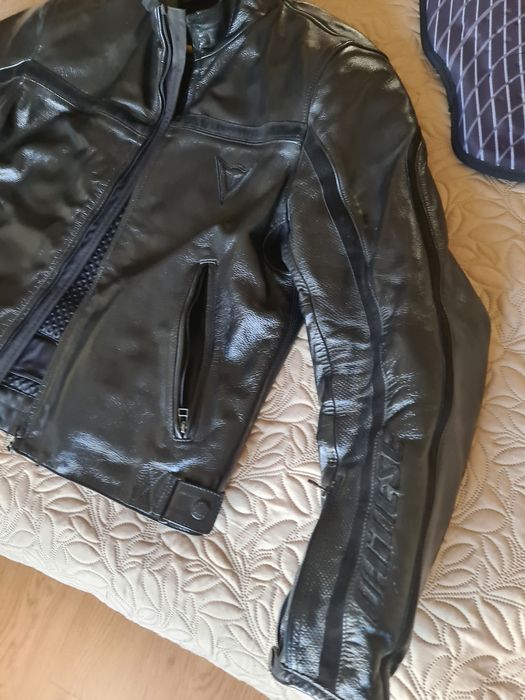 Blusao Motard Pele Dainese 56