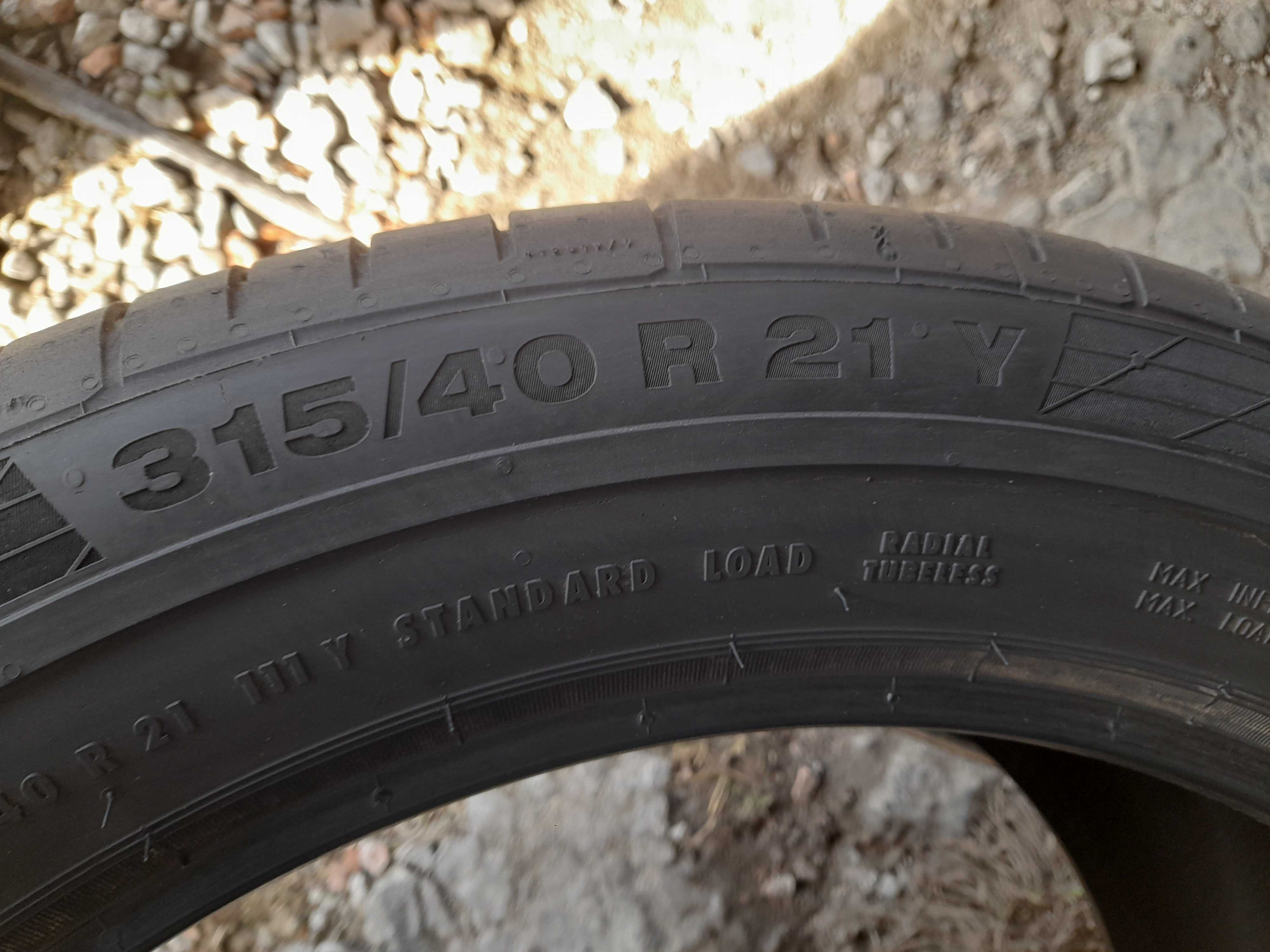 Літні шини 315/40 R21Continental conti sport contact 5