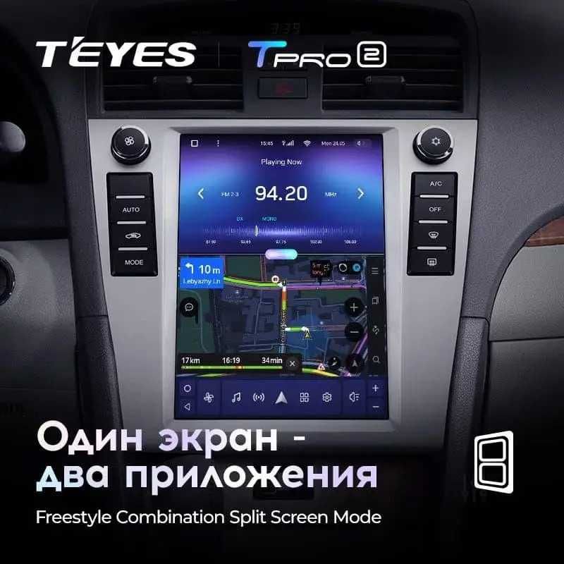 Штатная магнитола TEYES TPRO Toyota Camry 6 XV 40 50 Tesla