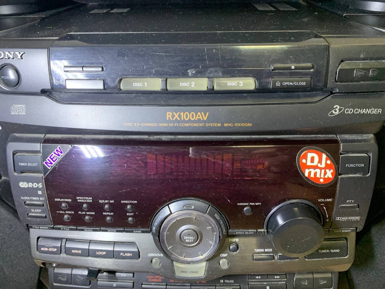 Sony MHC‑RX100AV – магнітофон