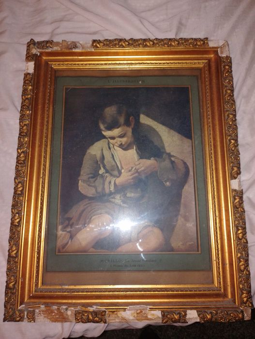 Quadro antigo murillo