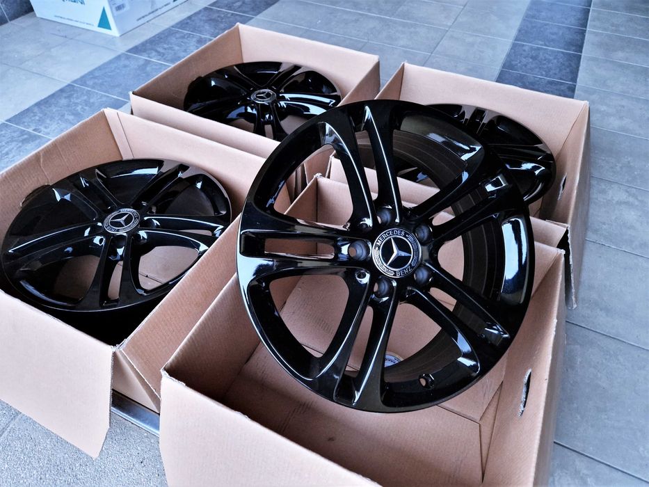 Alufelgi 17 Mercedes A B C CLA GLA V Vito Viano Czarne ! 5x112 807#