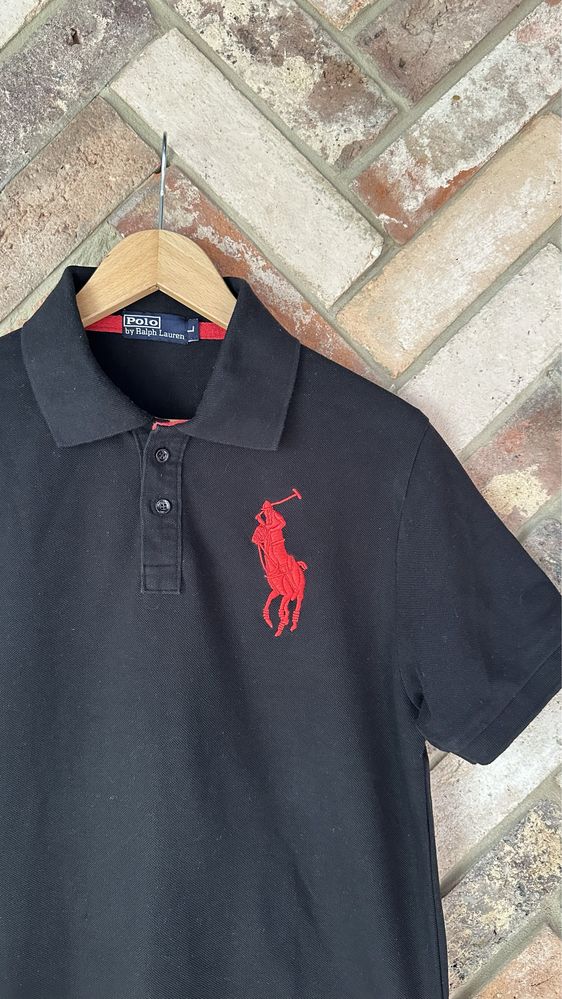Polo Ralph Lauren L koszulka czarna duze logo