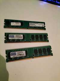 Pamięć RAM DDR2 3x 2gb