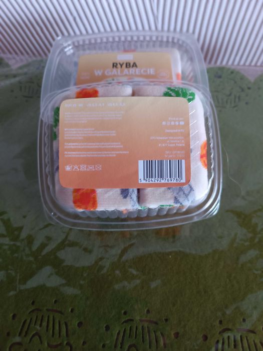 Skarpetki ,,Ryba w galarecie''