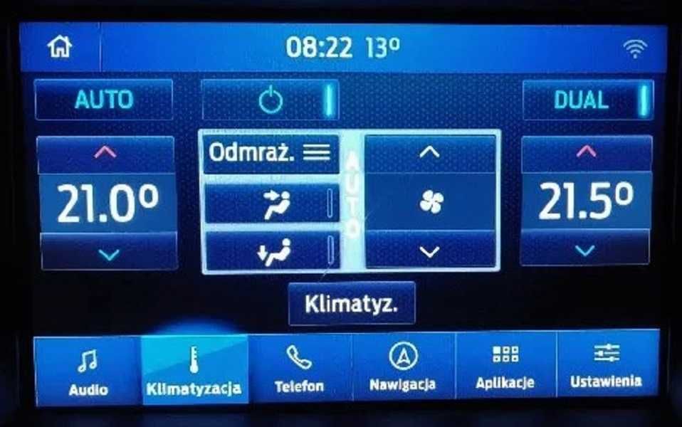 Ford Sync 3.4 Mapy Europa F13 2025 Polskie menu Konwersja USA Kanada