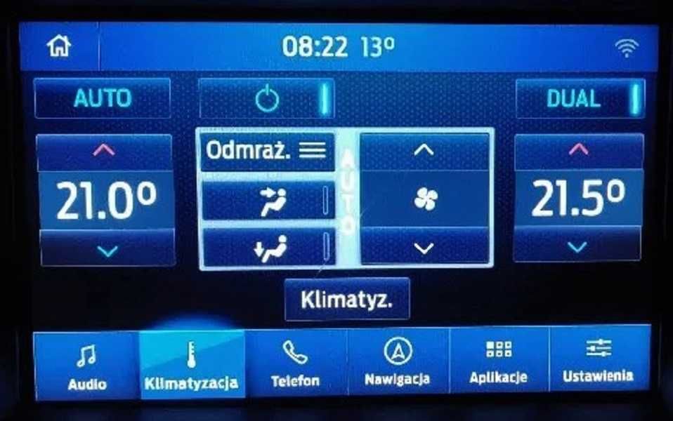 Ford Sync 3.4 Mapy F12 2023/2024 Polskie menu Konwersja